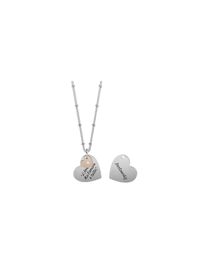 Collana KIDULT LOVE in acciaio 316L - 751203 L'Amore! Ma l'amore