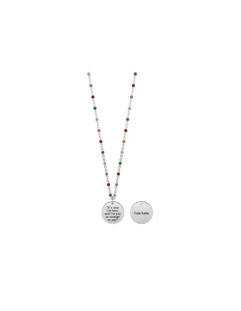 Collana KIDULT PHILOSOPHY Frida Kahlo Official Collection - 751149 It's true