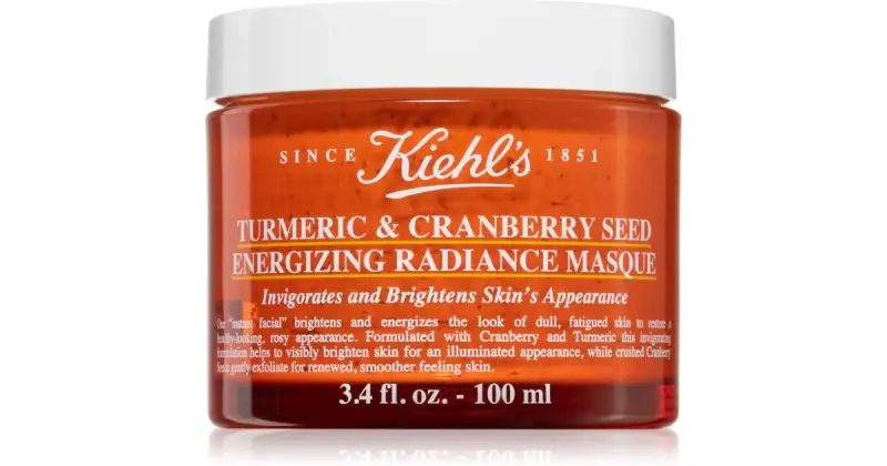 Kiehls Maschera Radiante Energizzante alla Curcuma e Semi di Mirtillo - 100 ml