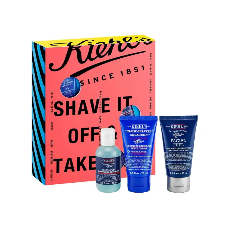 KIEHL'S - Cofanetti Shave It Off & Take Off Gift Set - Cofanetti regalo per lui