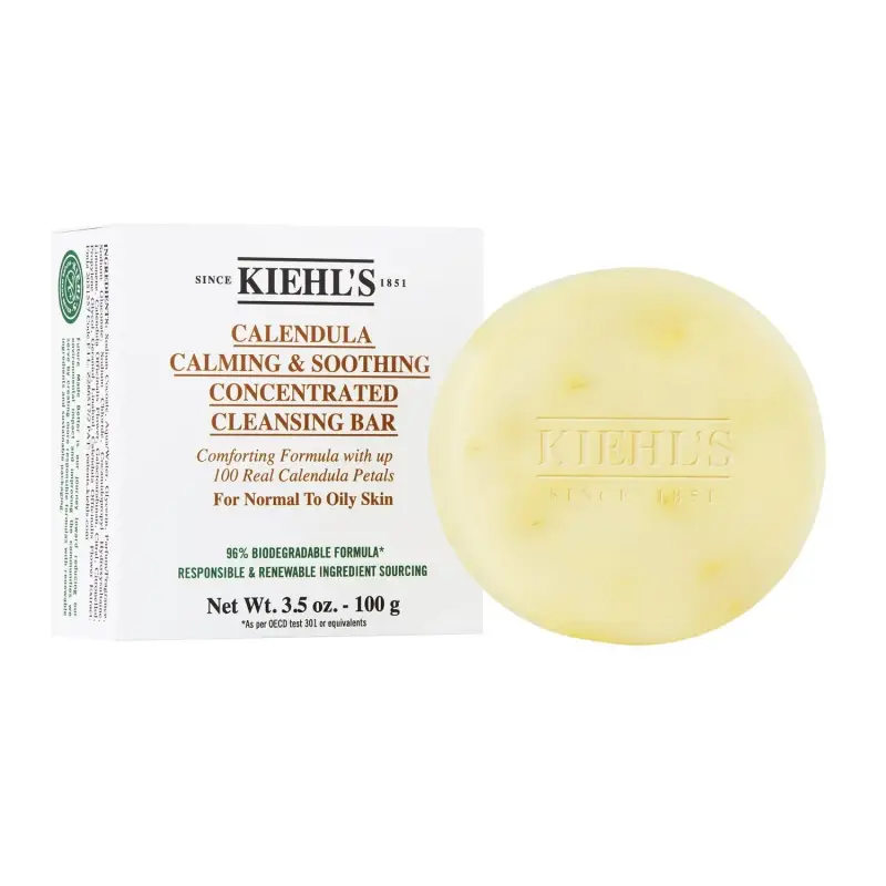 KIEHL'S - Detergenti / Esfolianti Calendula Calming & Soothing Concentrated Cleansing Bar - Sapone viso