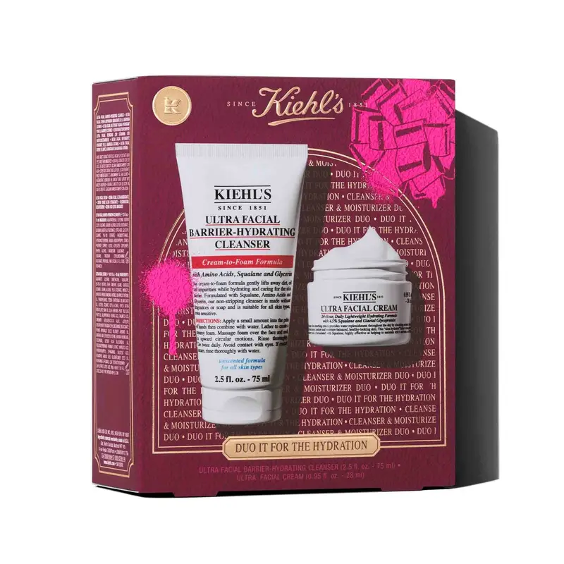 KIEHL'S - Detergenti & Esfolianti Cofanetto HYDRATE ALL THE WAY - Gel detergente viso, Crema idratante viso, Cofanetto trattamento miniatura 2