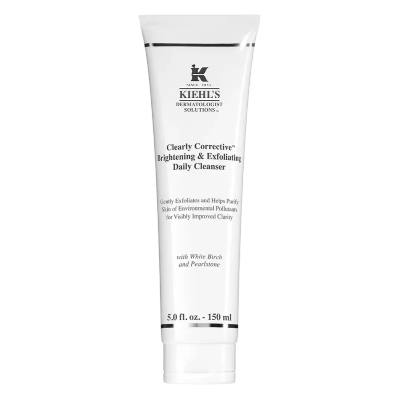 KIEHL'S - Detergenti / Esfolianti Dermatologist Solutions Clearly Corrective Exfoliating Cleanser - Crema detergente viso,Peeling e gommage viso
