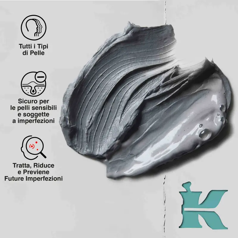 KIEHL'S - Detergenti / Esfolianti Gently Effective Blemish-Targeting Cleansing Paste - Crema detergente viso, Crema viso pelle grassa, Maschera viso pur miniatura 5