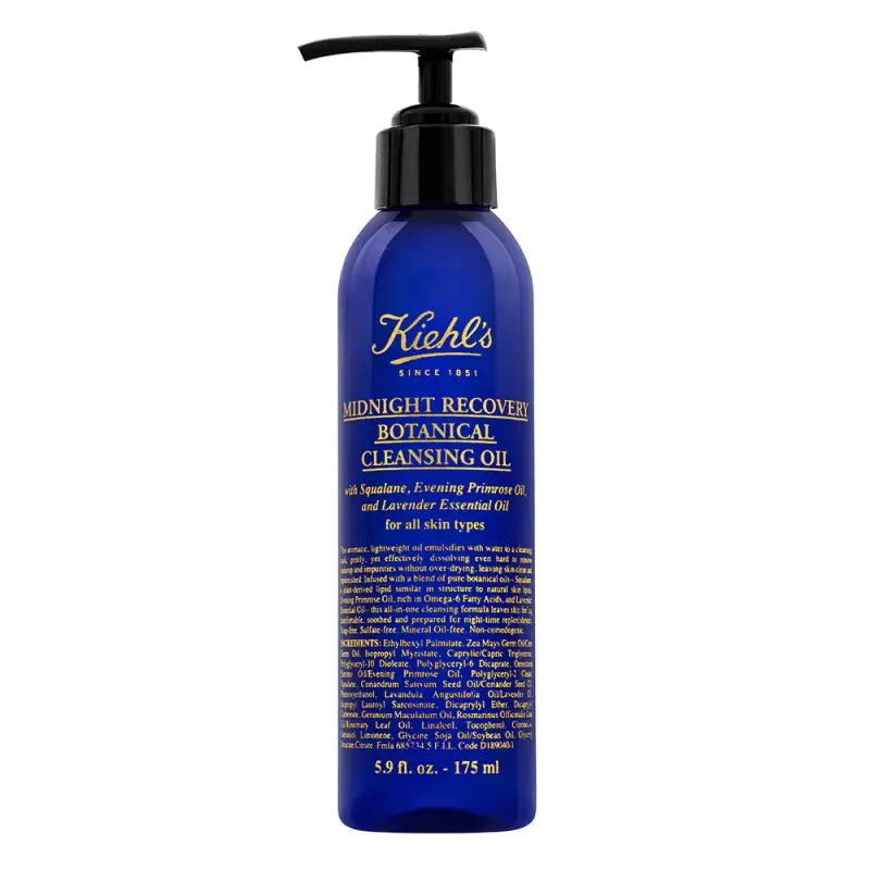 KIEHL'S - Detergenti / Esfolianti Midnight Recovery Botanical Cleansing Oil - Olio detergente viso