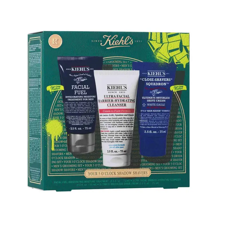 KIEHL'S - Rasatura Cofanetto SHAVE IT OFF & TAKE OFF - Crema da barba, Cofanetti regalo per lui miniatura 2