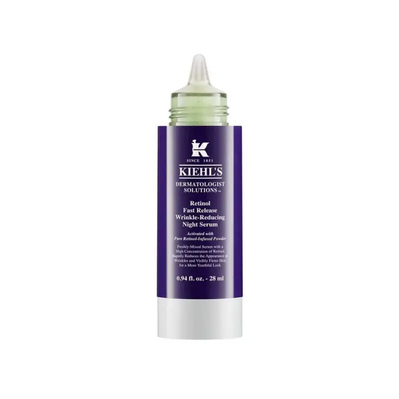 KIEHL'S - Sieri Retinol Fast Release Wrinkle-Reducing Night Serum - Trattamento antietà pelli mature, Crema antirughe, Siero antirughe miniatura 2