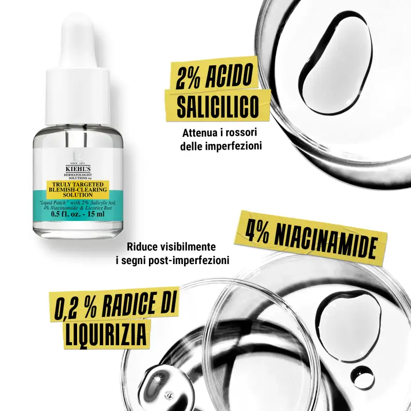 KIEHL'S - Sieri Truly Targeted Blemish-Clearing Solution - Siero viso miniatura 5