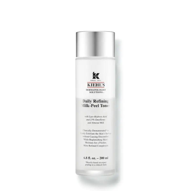 KIEHL'S - Tonici Daily Refining Milk-Peel Toner - Tonico viso,Scrub viso pelle grassa,Peeling e gommage viso
