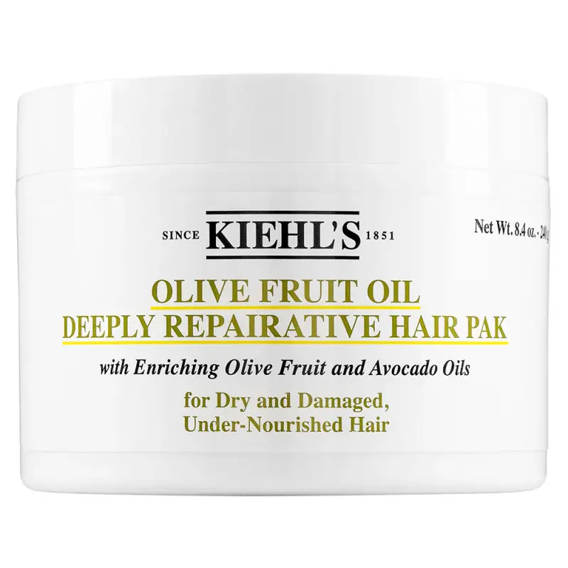 KIEHL'S - Trattamenti Mirati Olive Fruit Oil Deeply Reparative Hair Pack - Maschera capelli secchi,Maschera illuminante capelli,Capelli secchi