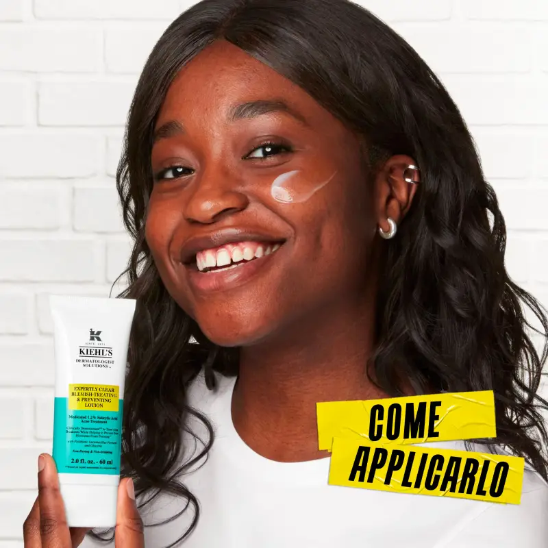 KIEHL'S - Trattamenti Specifici Expertly Clear Blemish-Treating & Preventing Lotion - Crema viso pelle grassa miniatura 4