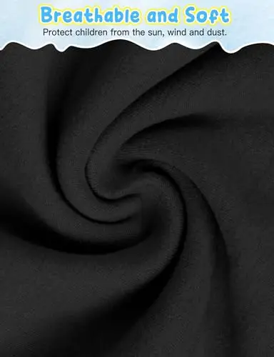 Kiiwah 2 Paia Scaldacollo per Ragazzo Ragazza Dralon, Multifunzione Scalda Collo Antivento Sciarpa Copricollo per Sport miniatura 3