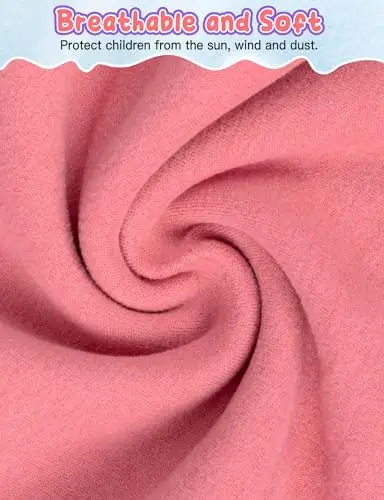 Kiiwah 2 Paia Scaldacollo per Ragazzo Ragazza Dralon, Multifunzione Scalda Collo Antivento Sciarpa Copricollo per Sport miniatura 3