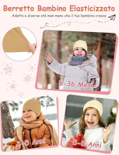 Kiiwah Cappelli Bambina Marrone 2976594 miniatura 2