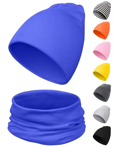 Kiiwah Set Sciarpa e Cappello Bambina, Morbido Berretto Bambina Invernale e Scaldacollo Caldo per Ragazzo Ragazza