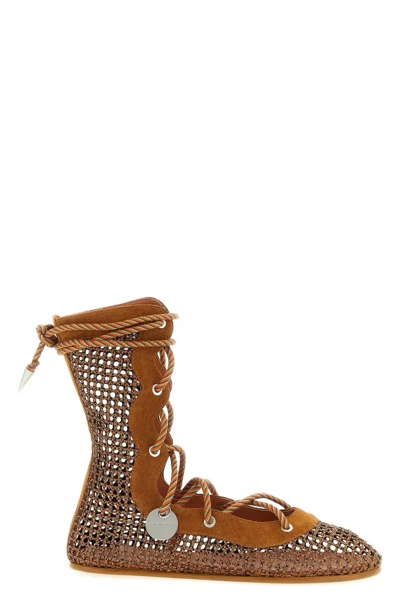 Stivaletto Reticella Marrone