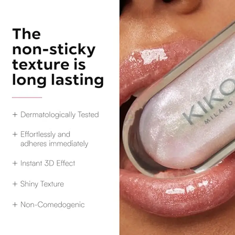 KIKO Milano 3D Hydra Lipgloss 15 | Lucidalabbra Emolliente Effetto 3D miniatura 3
