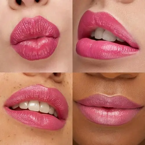 KIKO Milano Smart Fusion Lipstick 427, Rossetto Ricco E Nutriente Dal Finish Luminoso, 427 Lively Pink miniatura 3