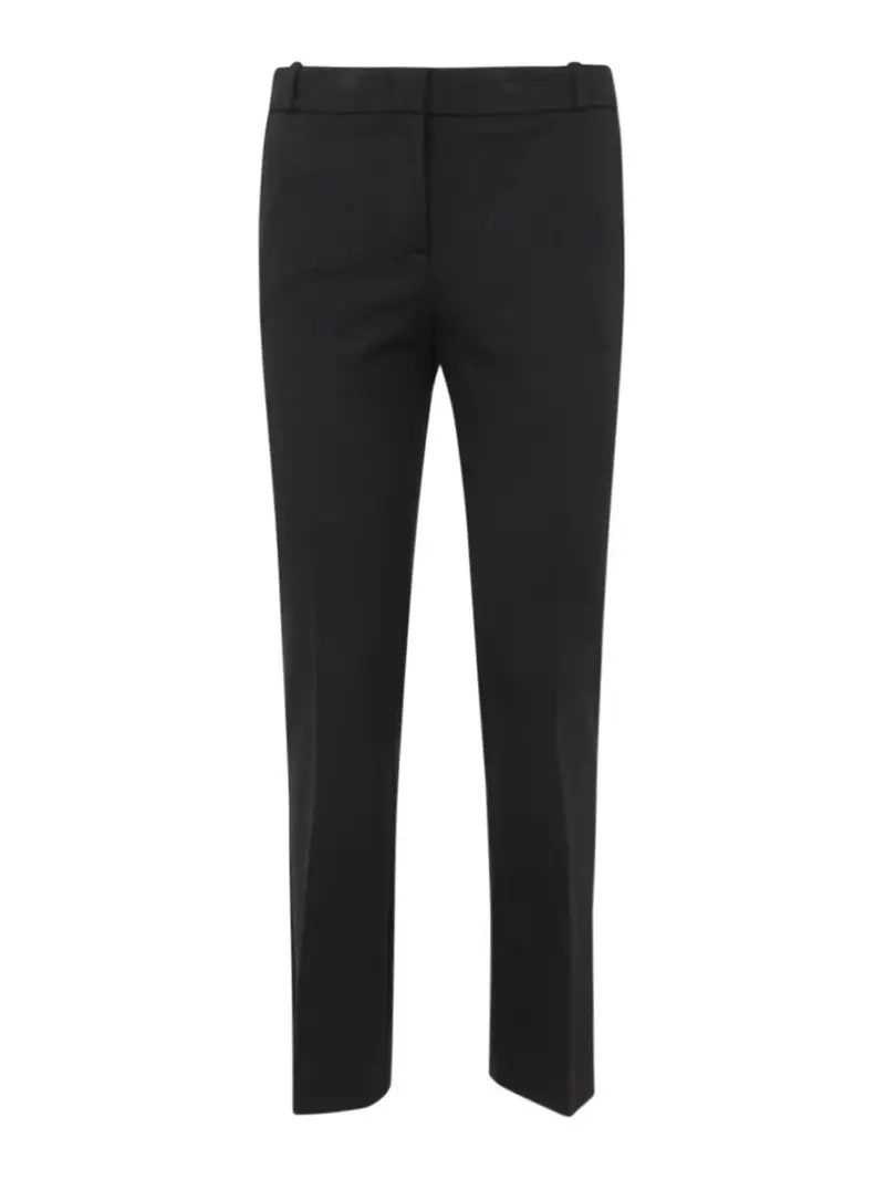 Pantaloni a zampa Floretta Nero