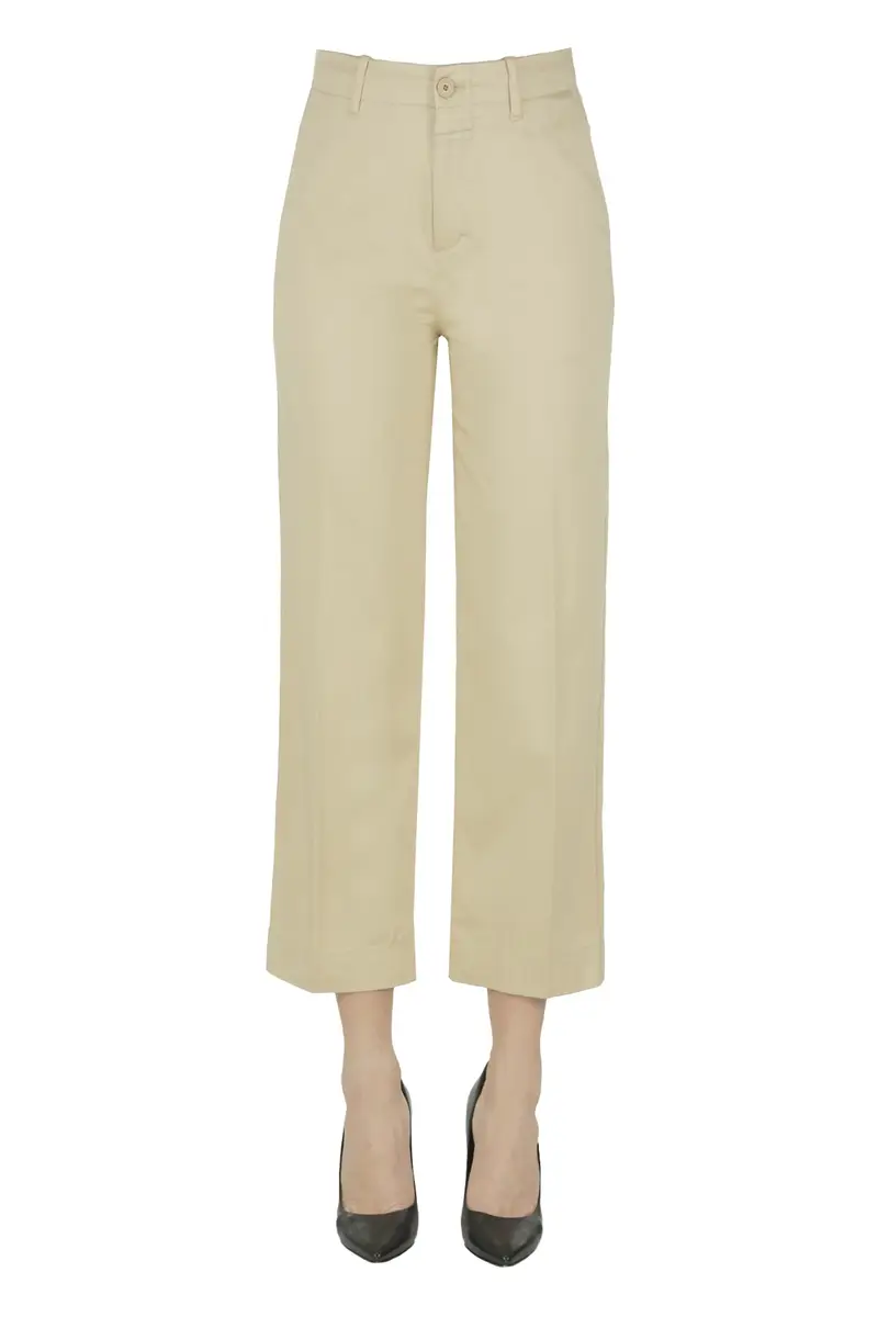 Pantaloni Spencer gamba ampia