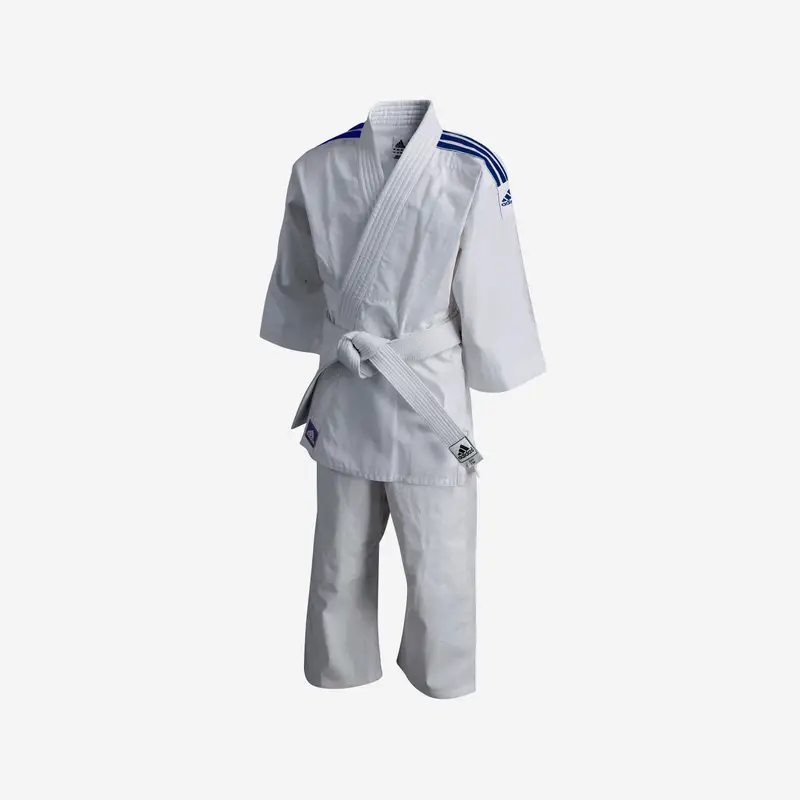Kimono bambino judo ADIDAS J 200E 2 taglie in 1 bianco |  Adidas