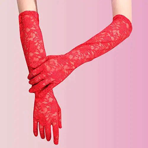 KINBOM Guanti Rosso 3496195 miniatura 3