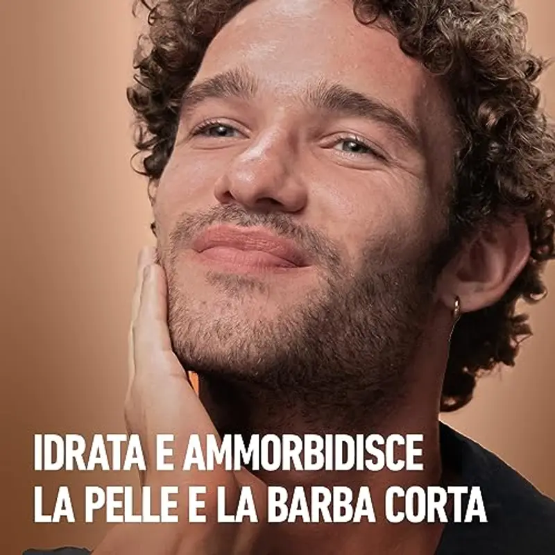 King C. Gillette CREMA IDRATANTE VISO E BARBA, Ammorbidisce La PELLE e La BARBA Incolta, Profumazione King C., Vitamina B, 100ml, per la CURA DELLA BARBA, Idea Regalo Uomo miniatura 2