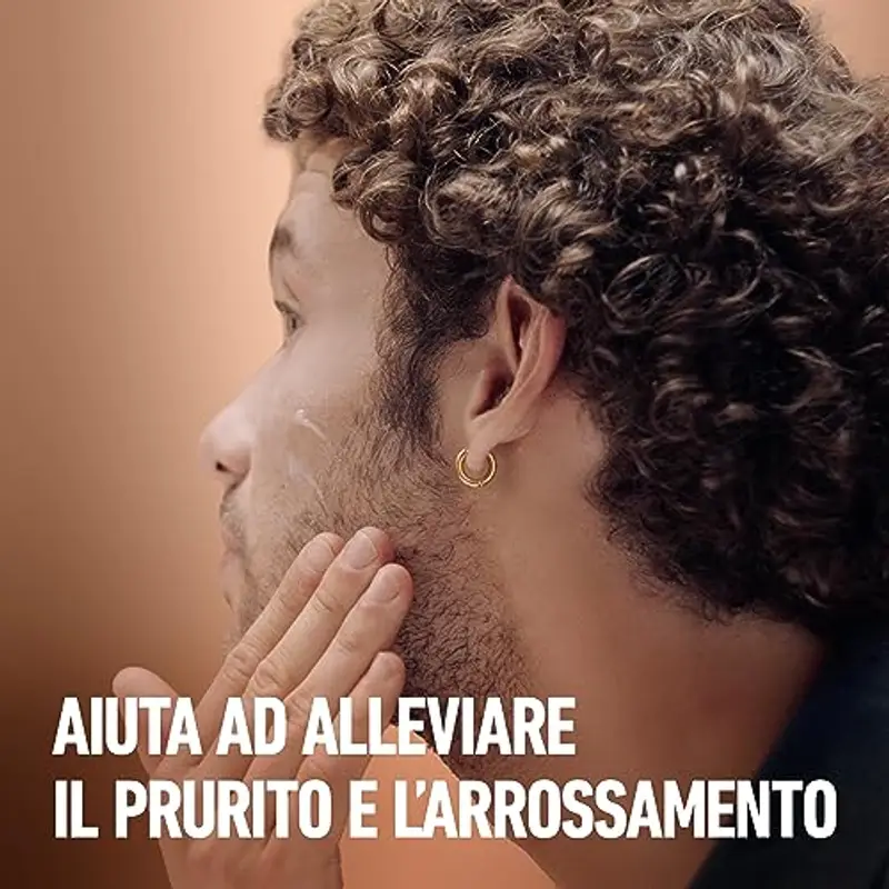 King C. Gillette CREMA IDRATANTE VISO E BARBA, Ammorbidisce La PELLE e La BARBA Incolta, Profumazione King C., Vitamina B, 100ml, per la CURA DELLA BARBA, Idea Regalo Uomo miniatura 3