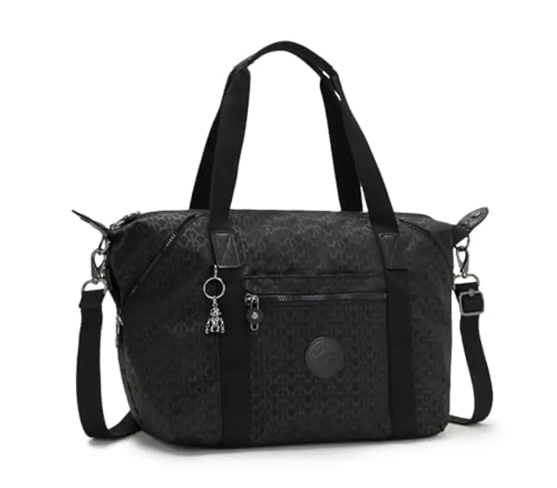 Kipling ART Borsa media, Borse, Signature Emb (Nero) miniatura 2