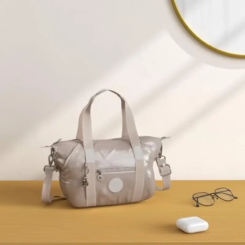 Kipling Borsa a mano Argento 2092413 miniatura 2