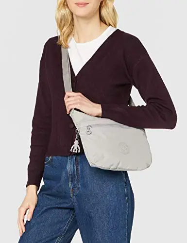 Kipling ARTO Tracolla media, Grey Gris miniatura 2