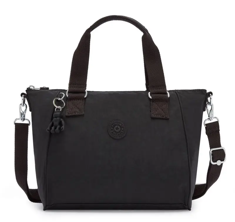 Borsa con tracolla Kipling Amiel Black Noir