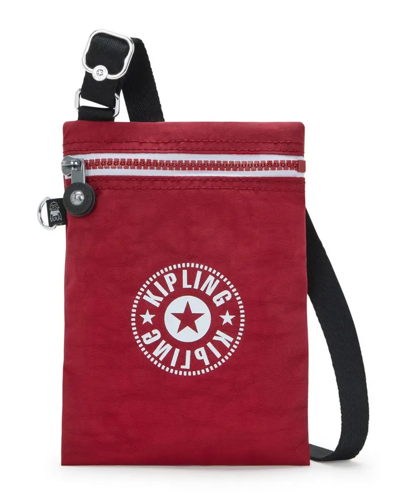 Borsa piccola a tracolla Kipling Afia Lite Funky Red