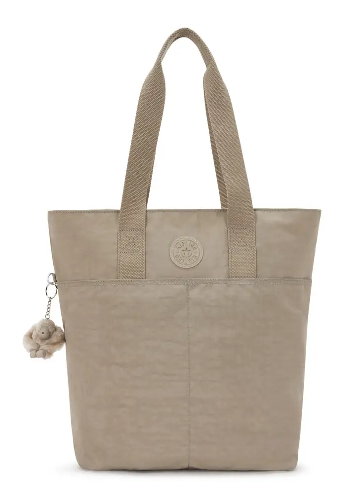Borsa shopper Kipling Hanifa Soft Taupe