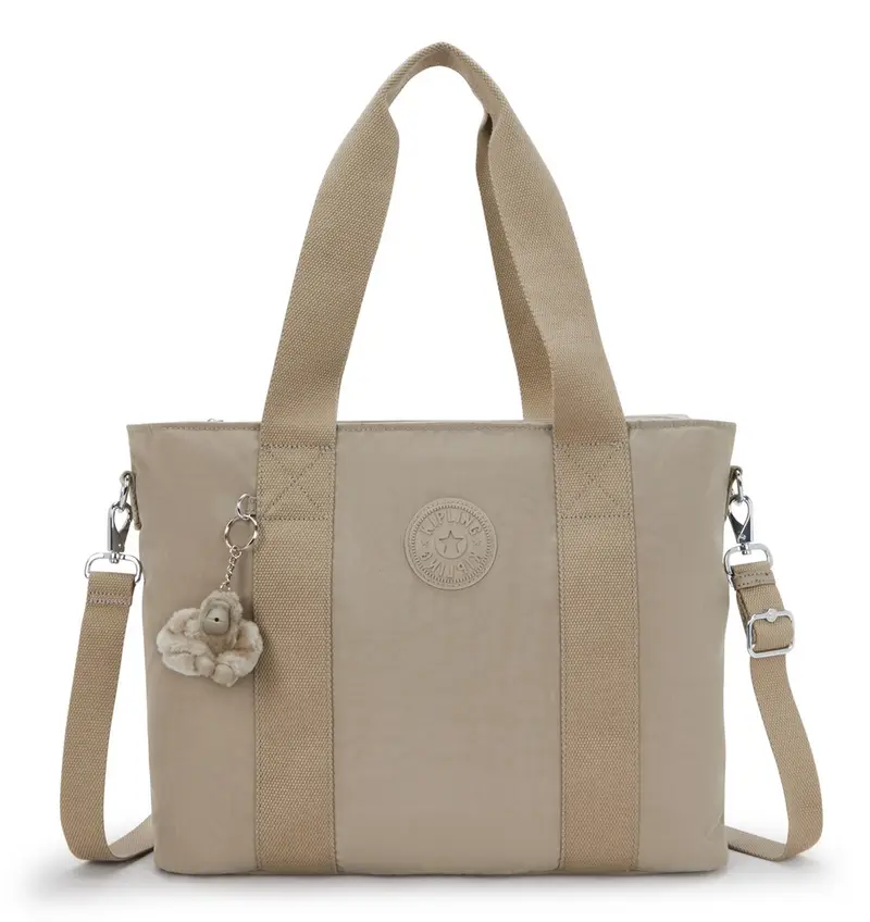 Borsa Tote Kipling Minta L Up Soft Taupe