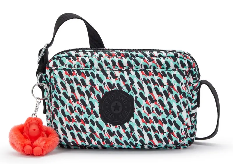Borsa tracolla Kipling Abanu Abstract Print