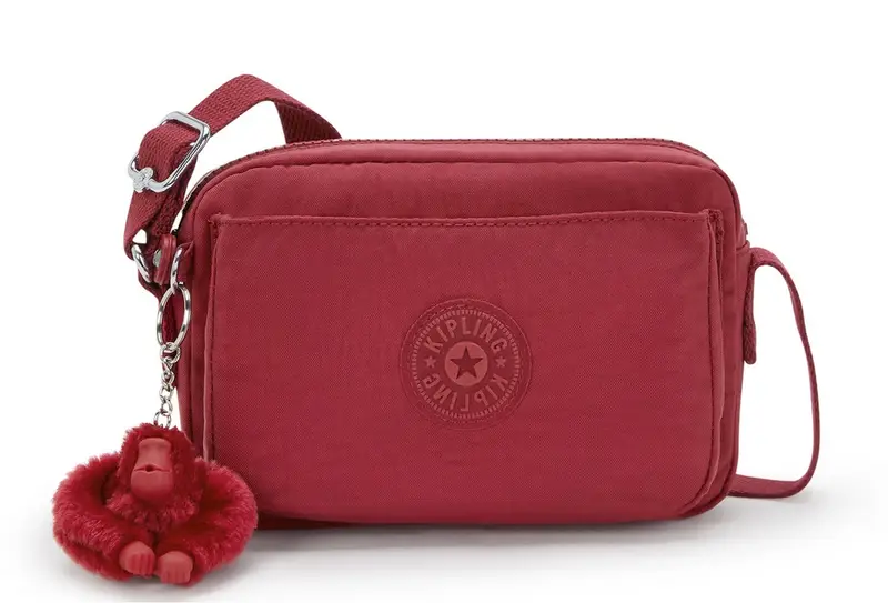Borsa tracolla Kipling Abanu Funky Red