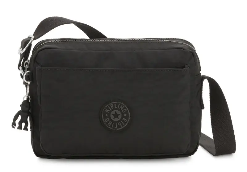 Borsa tracolla Kipling Abanu M Black Noir