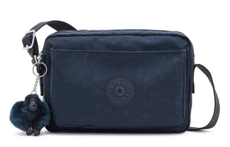 Borsa tracolla Kipling Abanu M Blue Bleu