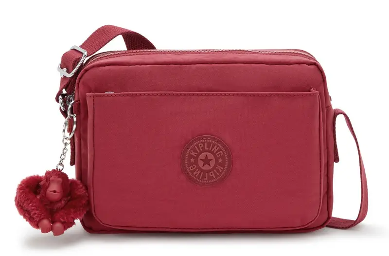 Borsa tracolla Kipling Abanu M Funky Red
