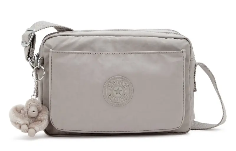 Borsa tracolla Kipling Abanu M Grey Gris