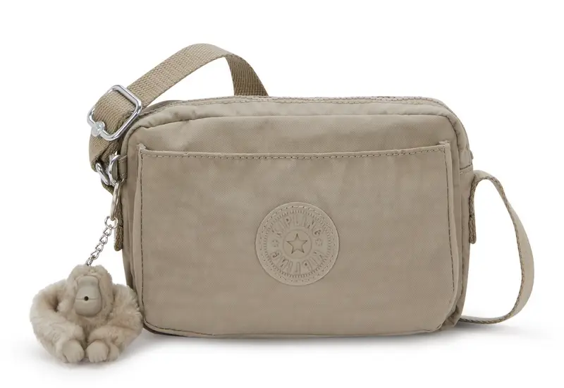 Borsa tracolla Kipling Abanu Soft Taupe