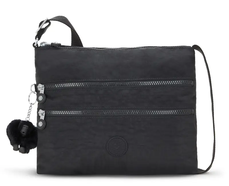 Borsa tracolla Kipling Alvar Black Noir