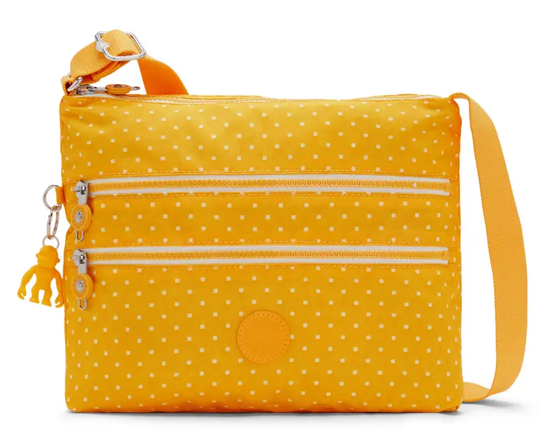 Borsa tracolla Kipling Alvar Soft Dot Yellow