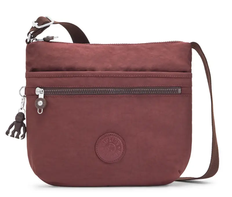 Borsa tracolla Kipling Arto Mahogany