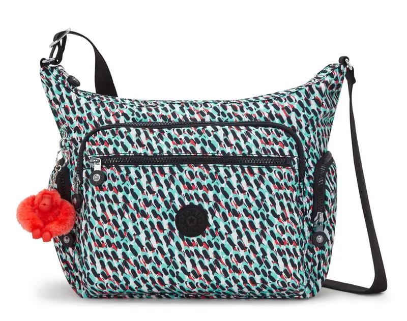 Borsa tracolla Kipling Gabbie Abstract Print