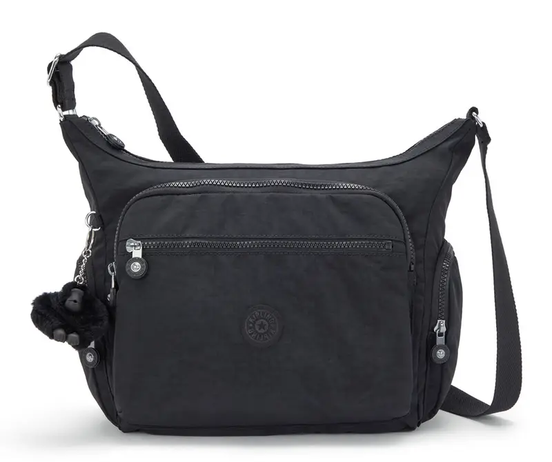 Borsa tracolla Kipling Gabbie Black Noir