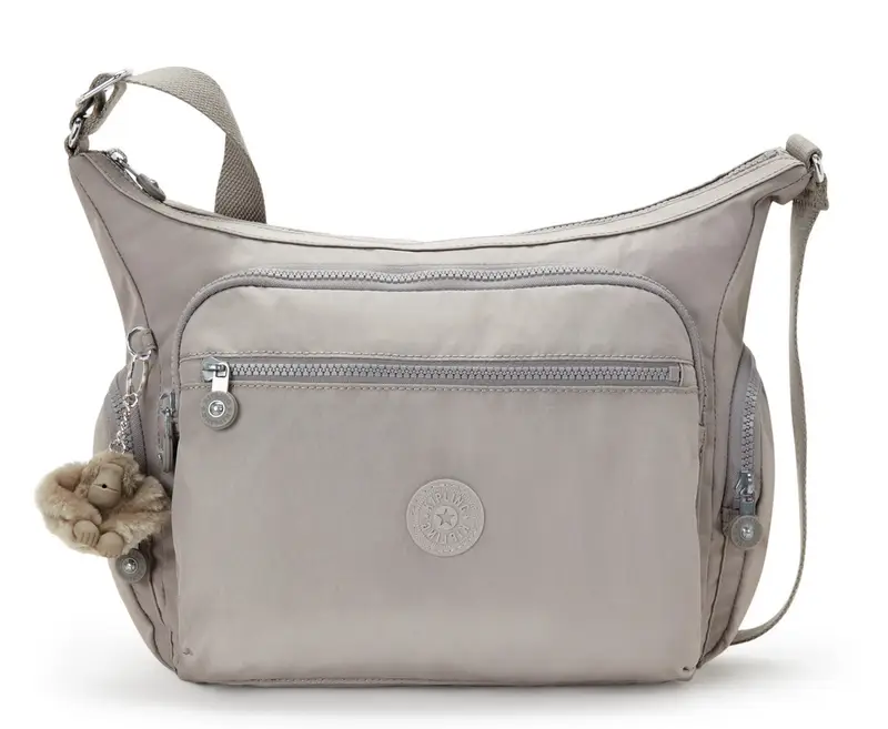 Borsa tracolla Kipling Gabbie Grey Gris