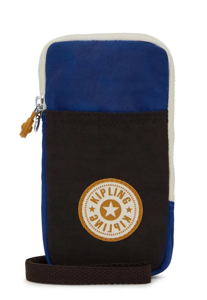 Bustina con laccio Kipling Clark Blue Beige