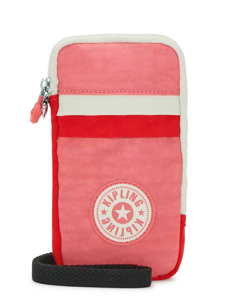 Bustina con laccio Kipling Clark Tango Pink